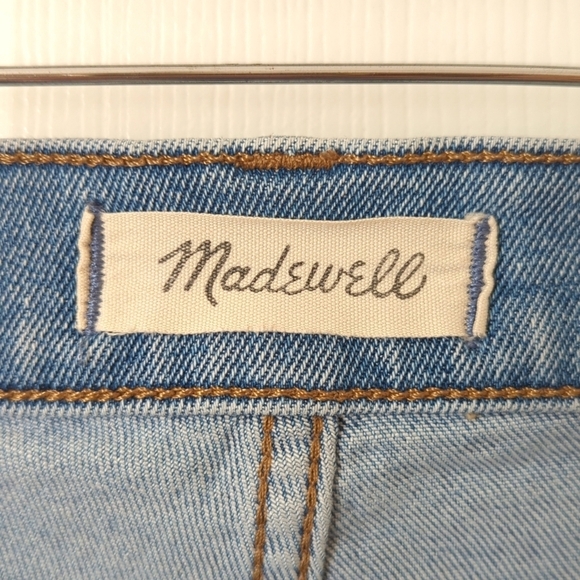 Madewell Classic 10"‎ High Rise Medium Wash Ankle Cropped Skinny Jeans Blue 25 - Picture 8 of 15